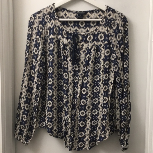 Lucky Brand Long Sleeve Blouse - Picture 4 of 6